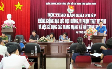 Quảng Ninh: Bàn giải pháp phòng, chống bạo lực học đường, vi phạm trật tự ATGT
